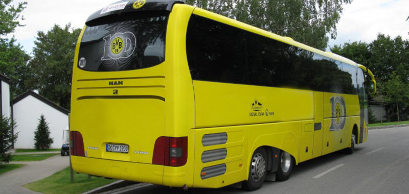 Fußball-Abteilung kauft ausgemusterten BVB-Bus