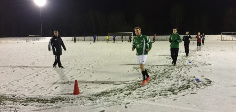 Hiag-Elf startete mit erstem Training auf Schnee