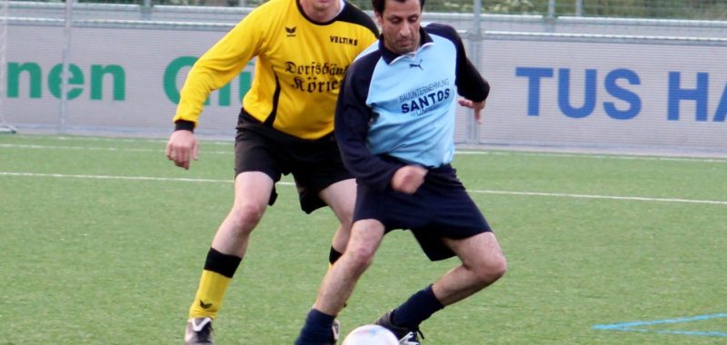 Alt Herren Pokal-Derby gegen Niedereimer an der Hiag