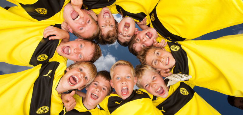 BVB-Fußballschule am langen Wochenende in Bruchhausen