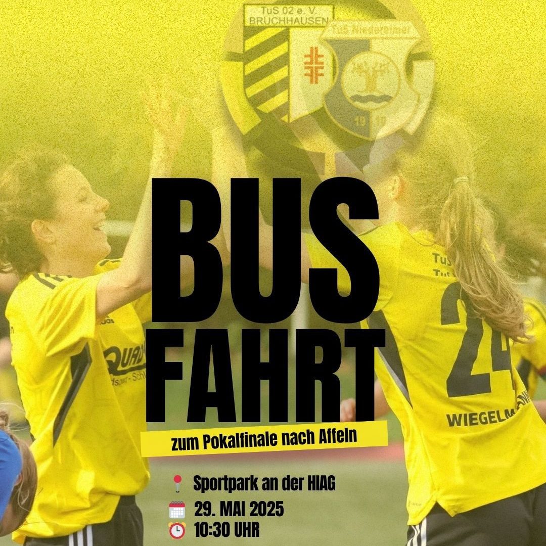 BUS FAHRT zum Kreispokalfinale