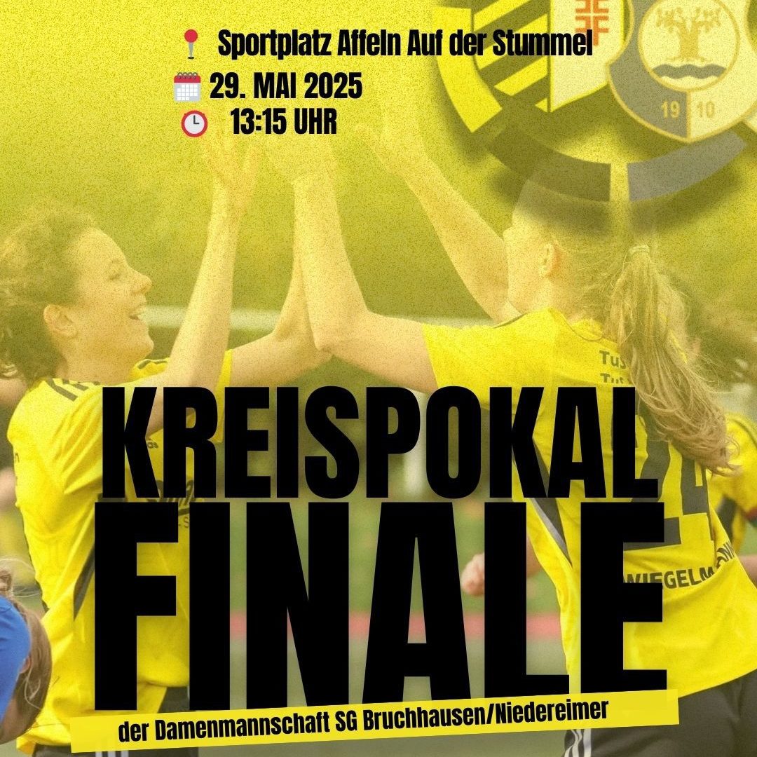 Kreispokal Finale Damen am 19:05.2025 um 13:15 Uhr