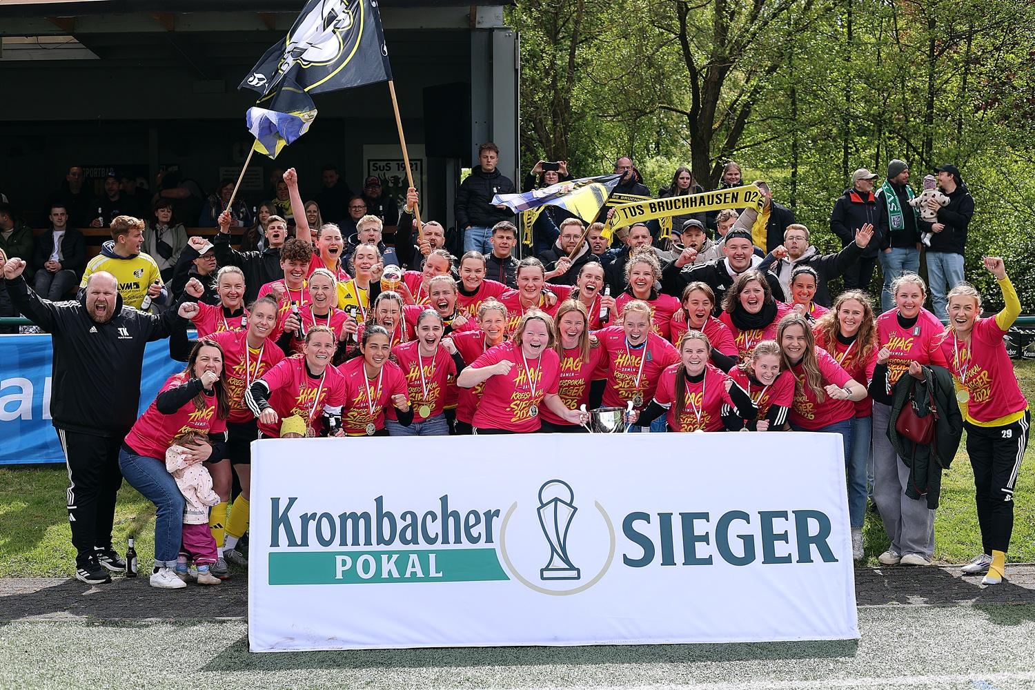 Damen holen den Kreispokal zurück an die HIAG!