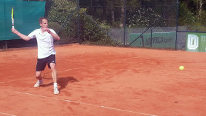 Björn Rosenberg in seinem Einzel